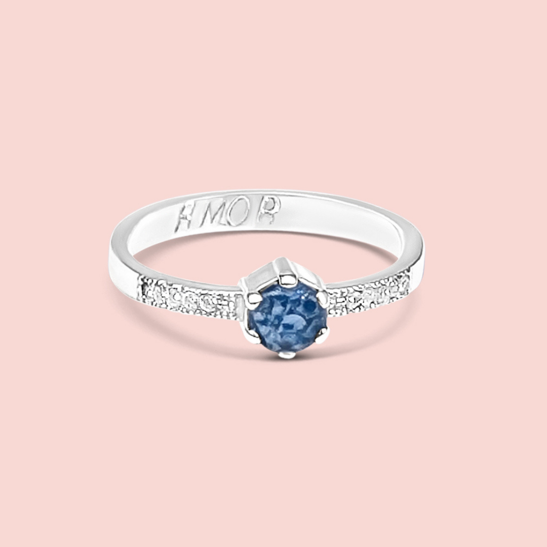 Anillo destellos con test de embarazo