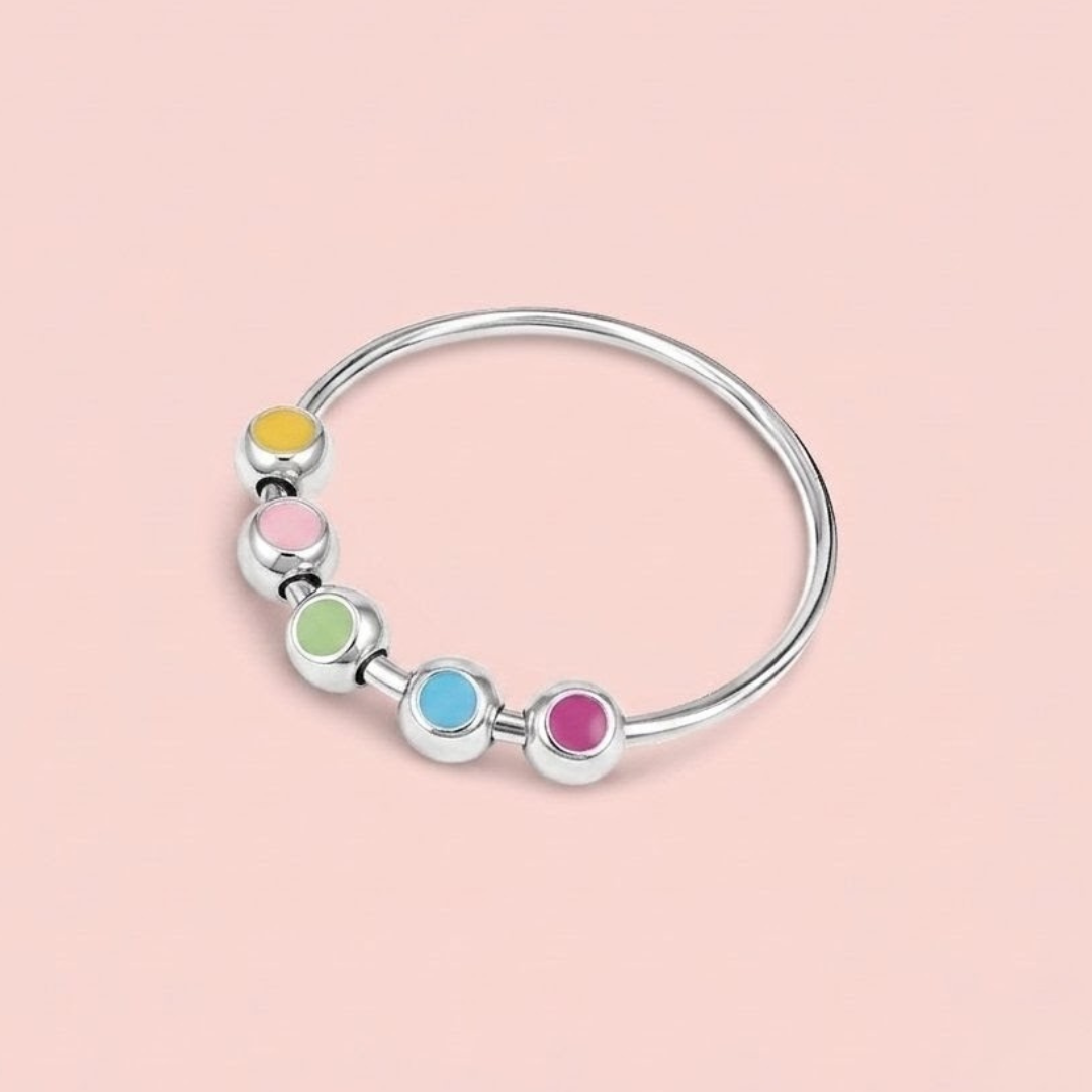 Anillo bolas giratorias de leche materna