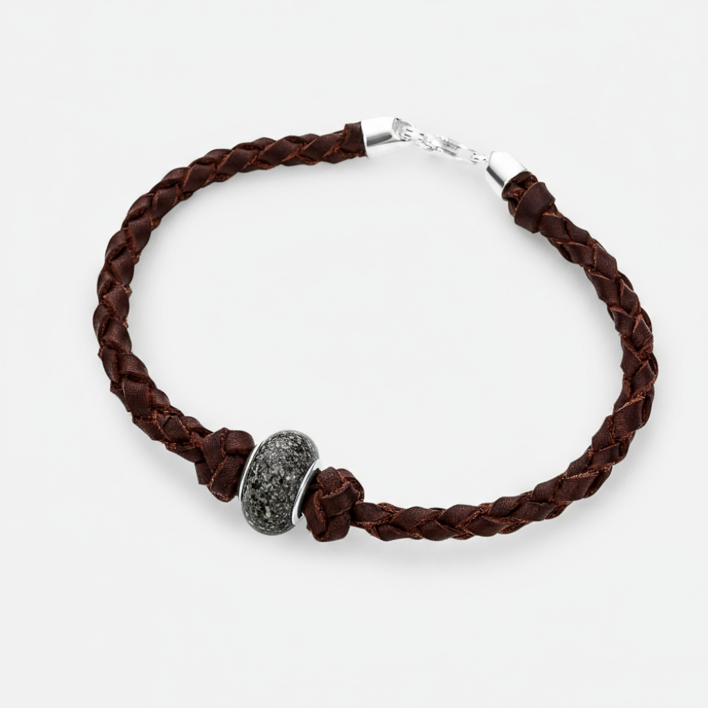 Pulsera con cuenta de cenizas