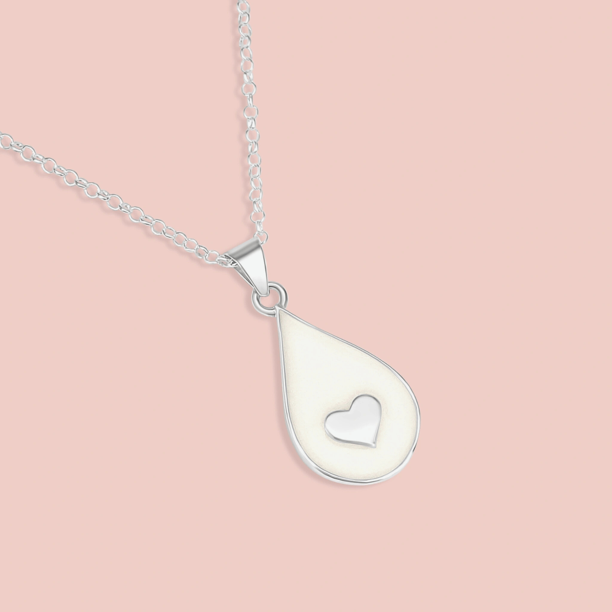 Colgante gota de amor de leche materna