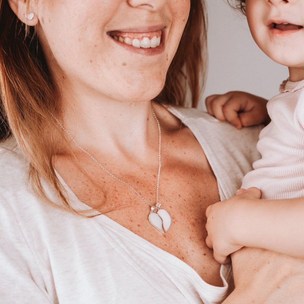 Colgante mi corazón de leche materna