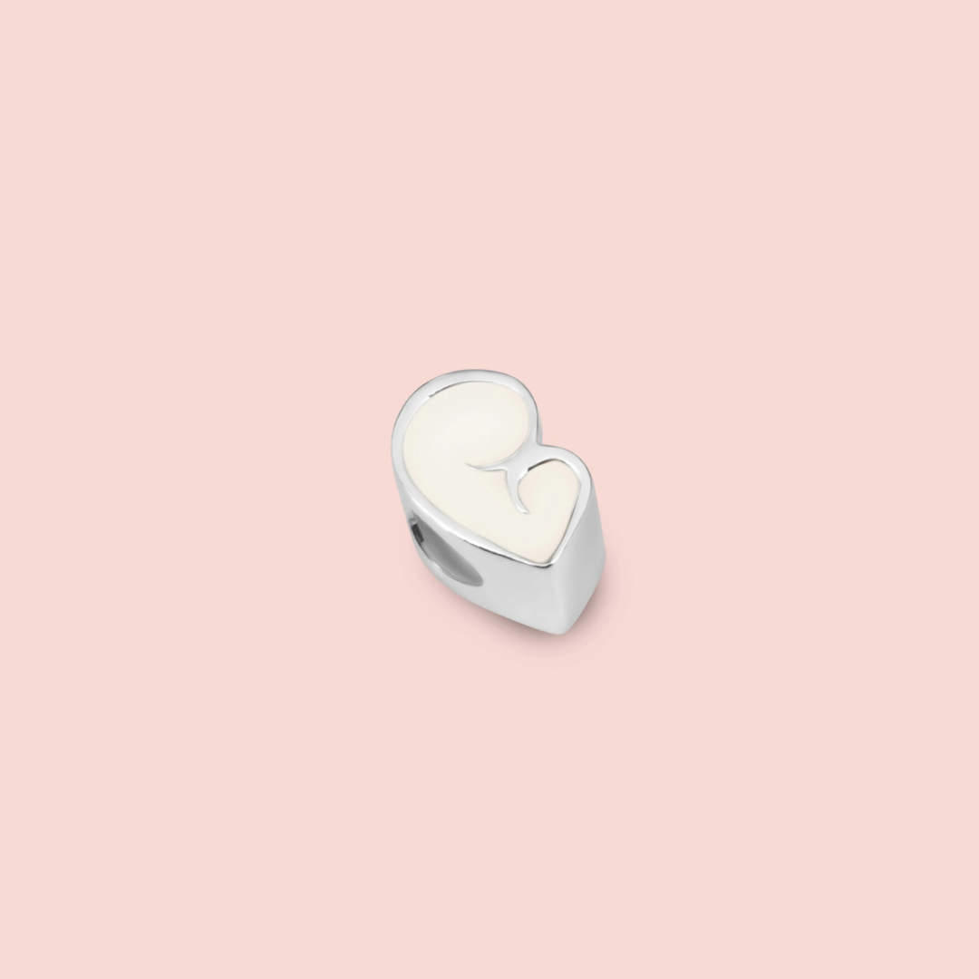 charm silueta maternal de leche materna en plata de ley, joya maternal personalizada hecha a mano