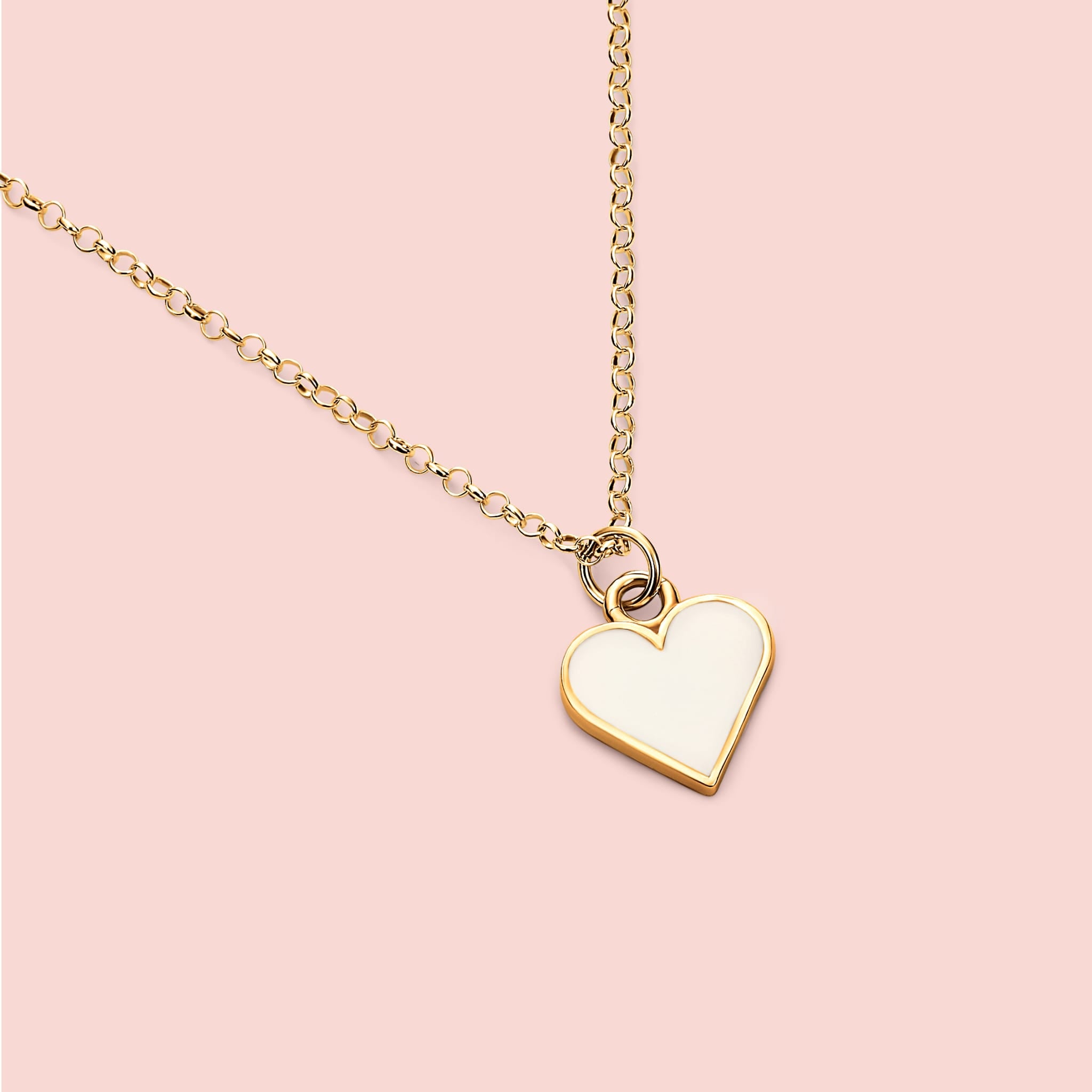 Colgante con forma de mini corazón de leche materna en oro de 18 quilates, joya maternal personalizada hecha a mano