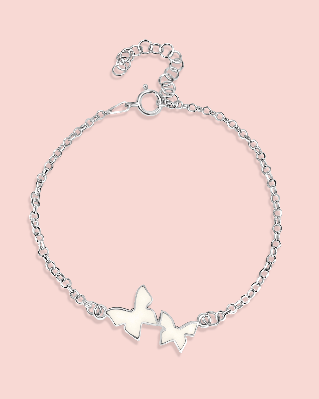 Pulsera mariposas unidas de leche materna