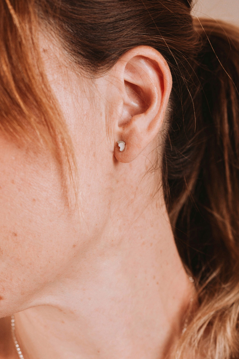 Pendientes piececitos de Leche materna
