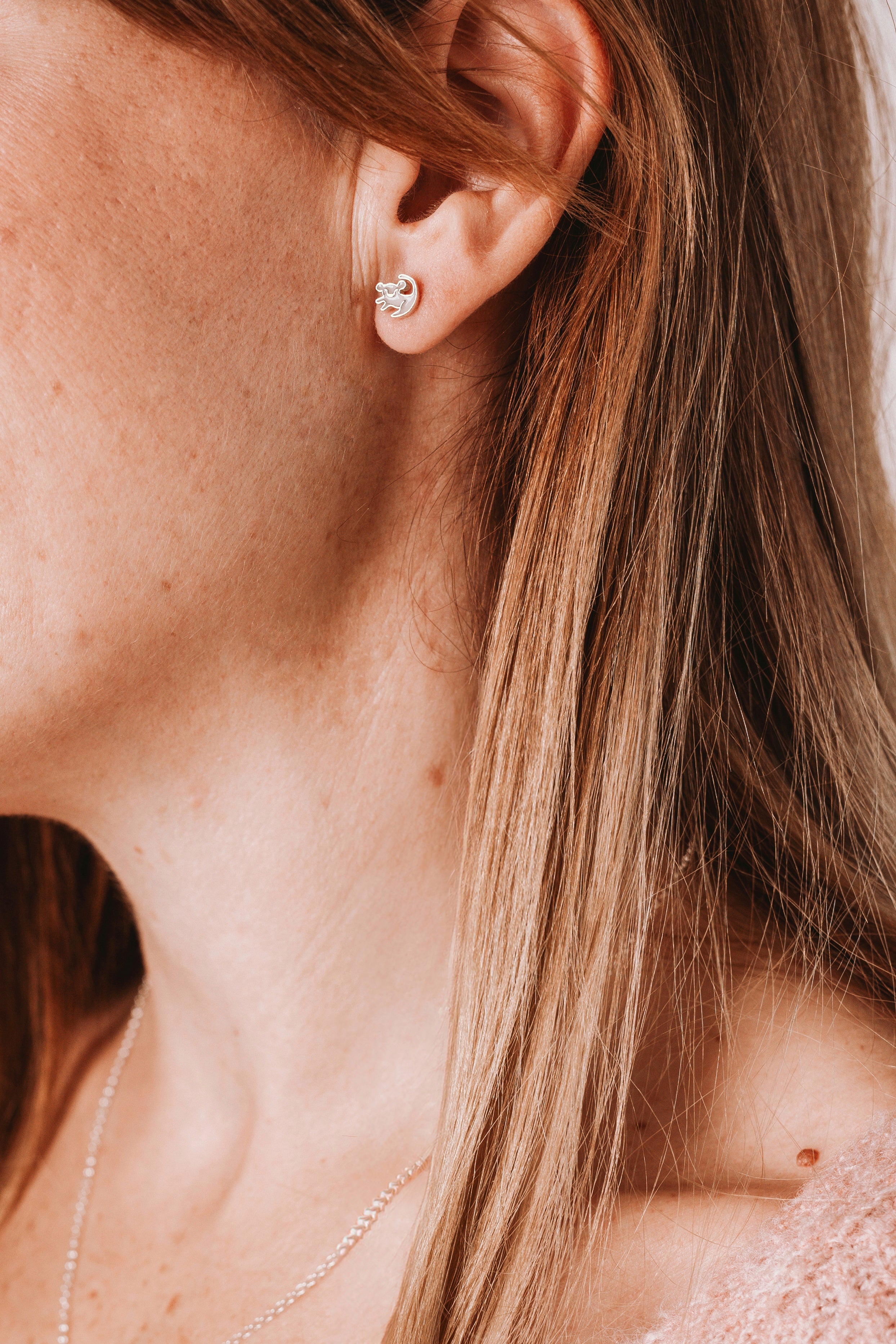Pendientes Simba de Leche Materna